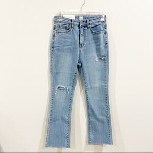 Okay b Seoul Bootcut Cropped Denim Size M